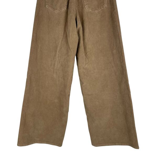 Universal Thread High Rise Sailor Wide Leg Corduroy Pant Brown Size 2R - Picture 7 of 9